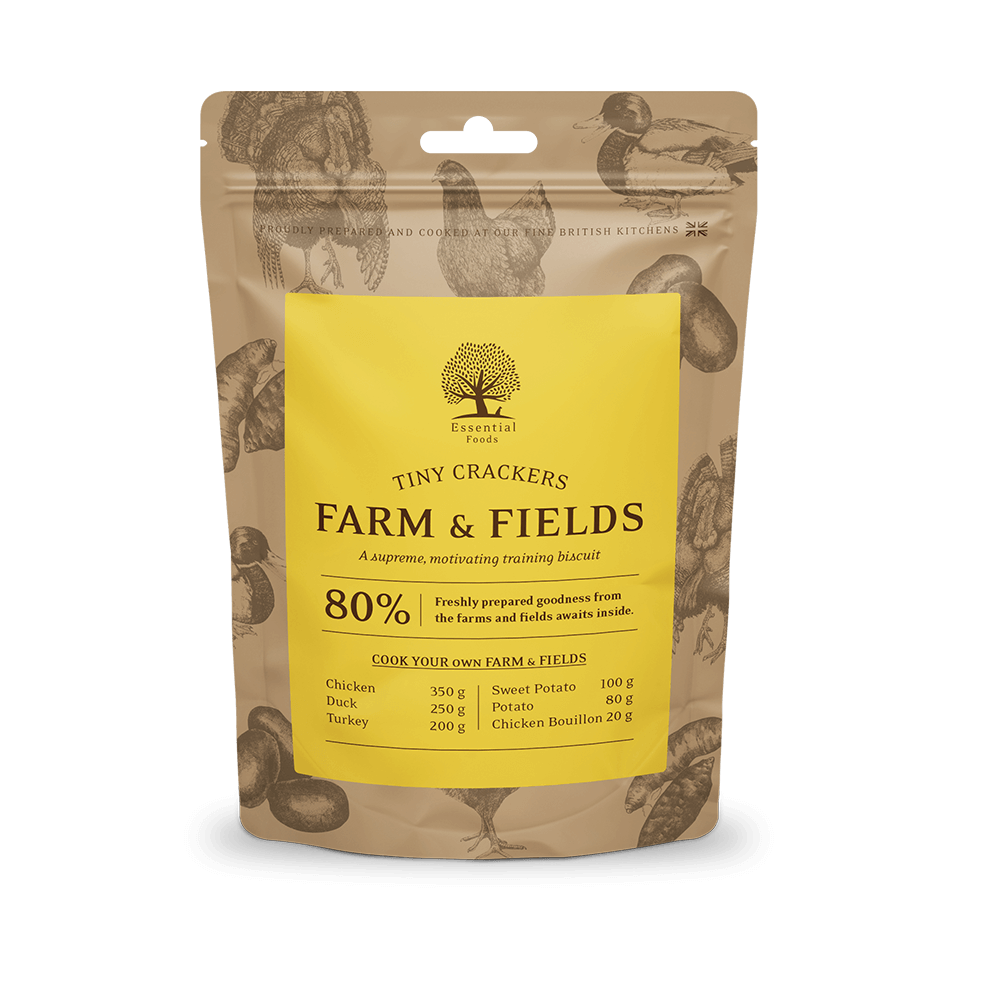 Essential Foods Tiny Crackers Farm & Fields 100 g
