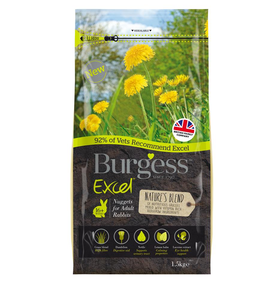 Billede af Burgess Excel Adult Natures Blend, 1,5kg