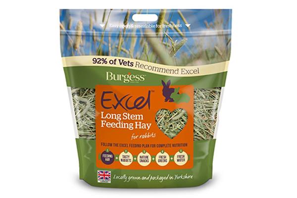 Burgess Long Stem Feeding Hay, 1kg