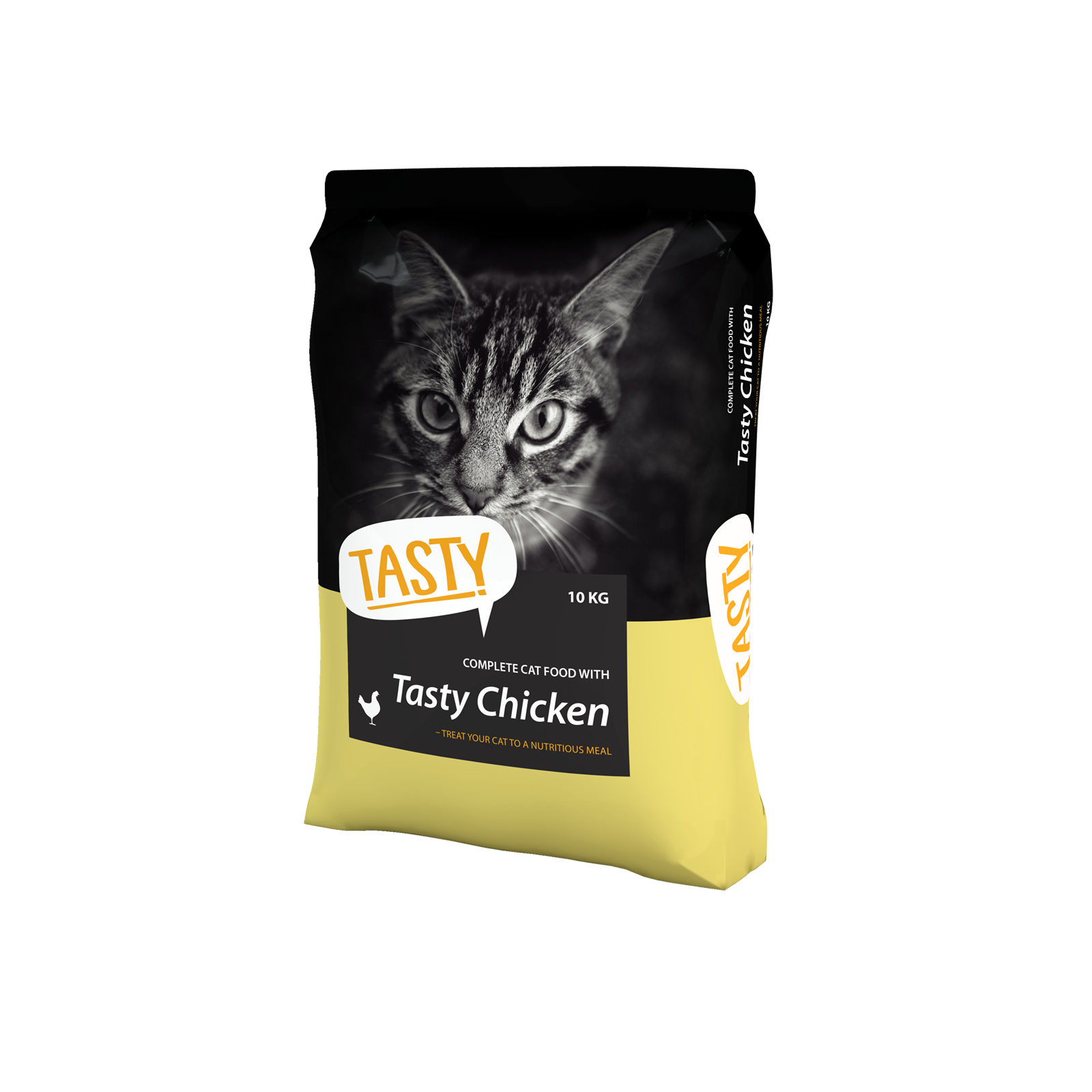 Billede af TASTY Petfood Cat Chicken 10 kg