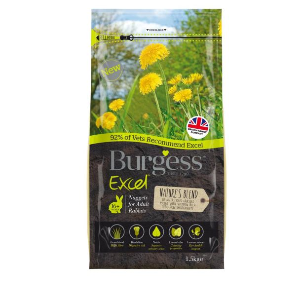 Burgess Excel Adult Natures Blend, 1,5kg