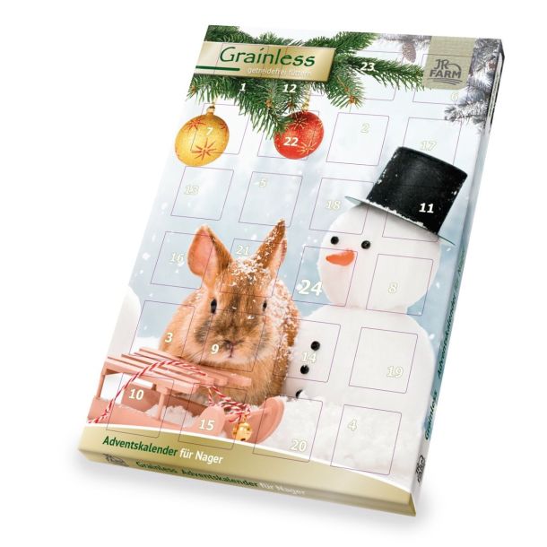 Julekalender til kaniner - 360g JR kornfri